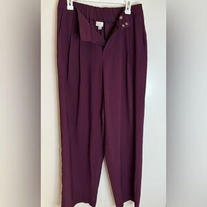 a new day Women's Straight Leg Pants - Burgundy